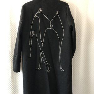 Japanese Trendiano Wool Coat Jacket Japan